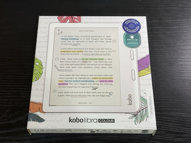 [開箱] Kobo Libra Colour 電子書 機器 @嘿!部落!