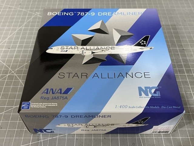 即時熱門文章：[開箱] NG Model ANA Boeing 787-9 DreamLiner JA875A 1:400