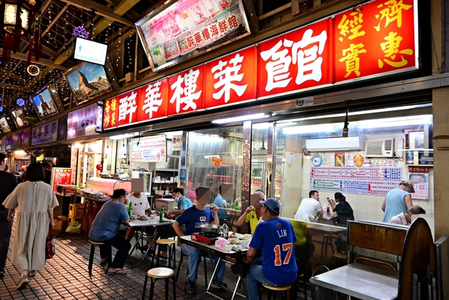 龍山寺美食：華西街的醉華樓菜館，餐點價格便宜又好吃，推薦一定要試試糖醋排骨-捷運龍山寺站 @嘿!部落!