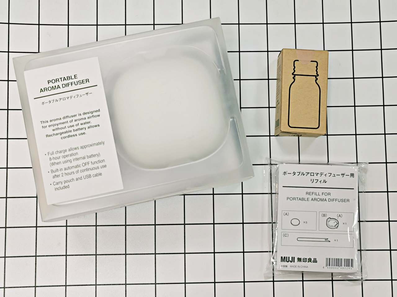 【開箱】MUJI無印良品行動無水香氛機，方便隨身攜帶 @嘿!部落!