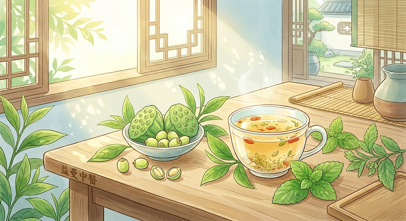 立夏報到越熱越要看！中醫私藏「養心降火術」，吃對這兩樣，讓你下午精神秒變好、整個夏天透心涼！ @嘿!部落!