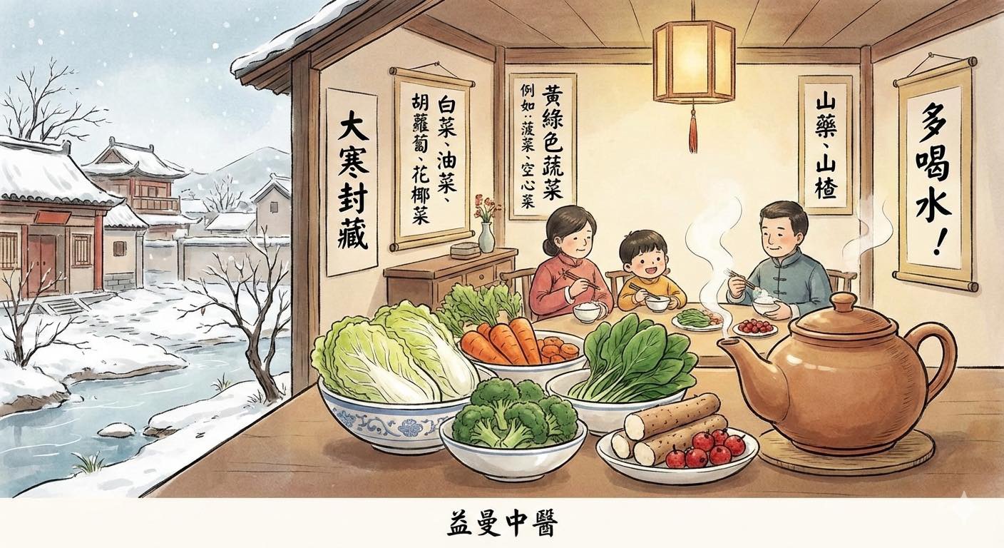 大寒，養生，食補， @嘿!部落!