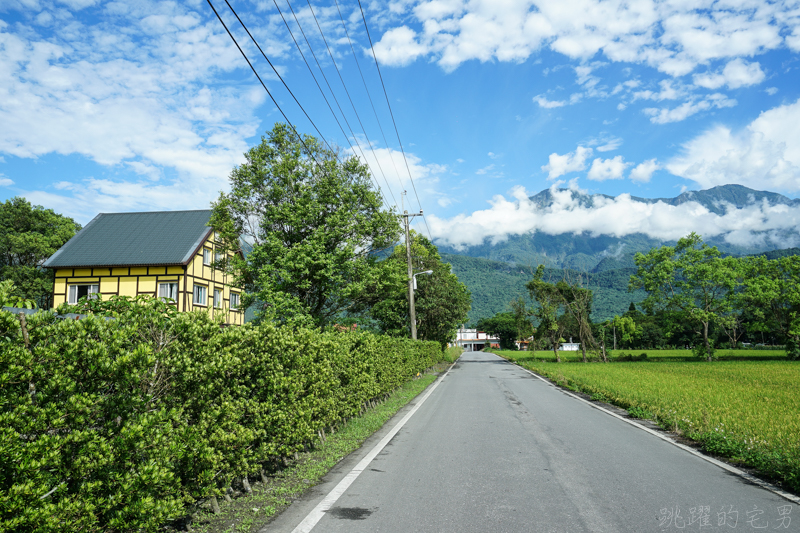 [花蓮壽豐住宿推薦]伊莉莎白小屋民宿-擁有大片綠色草地 聞著稻香 彷彿就到了歐洲，閣樓式四人房  熊大 拉拉熊房間也太可愛了吧 花蓮民宿推薦 @嘿!部落!