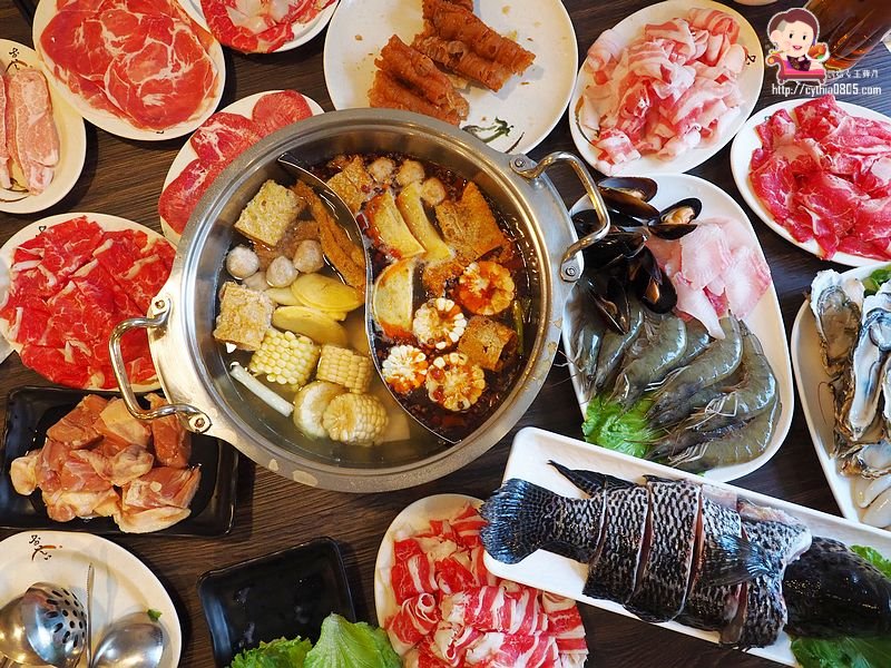 桃園中壢美食-將進酒 LET’S WINE 麻辣鴛鴦鍋吃到飽-680元珍珠石斑活魚吃到飽，肉品品質都很不錯 @嘿!部落!