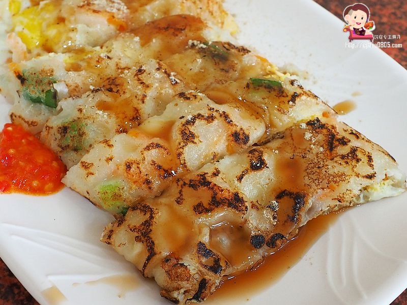 桃園中壢美食-斜坡粉漿蛋餅-新中北路的新亮點，來一份蛋餅吧，加辣椒更帶勁 @嘿!部落!