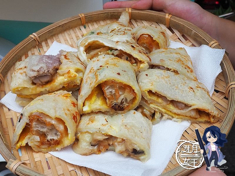 桃園龍潭美食-曾厚思。手作蛋餅-龍元商圈好吃的粉漿蛋餅，素食也有很多創意 @嘿!部落!