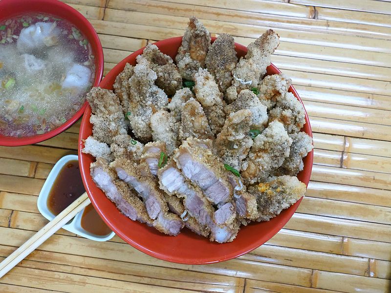 桃園中壢美食-錢進嘉粥-隱藏版海陸雙飽飯太浮誇，青埔低調小店就是狂 @嘿!部落!