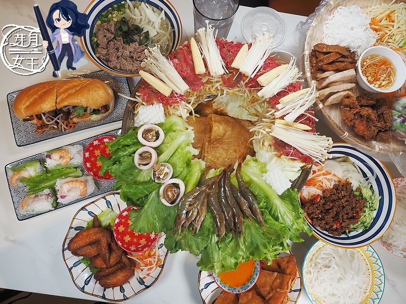 桃園八德美食-越好吃越南料理-這家真的好吃，越南推推鍋真趣味  （邀約） @嘿!部落!