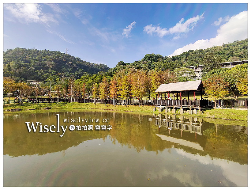 台北士林。原住民文化主題公園︱免費欣賞忘憂湖畔的落羽松，交通路線分享～台北落羽松景點 x 台北故宮博物院景點 x 台北IG打卡景點 x 捷運士林站景點 @嘿!部落!