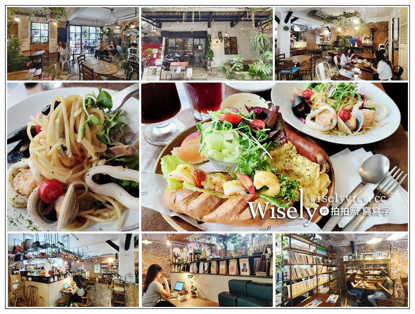 板橋美食。Merci Caf&eacute;︱復古歐美風格環境，平價早午餐料理豐盛有料，在地人氣IG打卡餐廳～捷運板橋站美食 x 府中咖啡廳 x 板橋大遠百咖啡廳 x 新北市府美食 @嘿!部落!