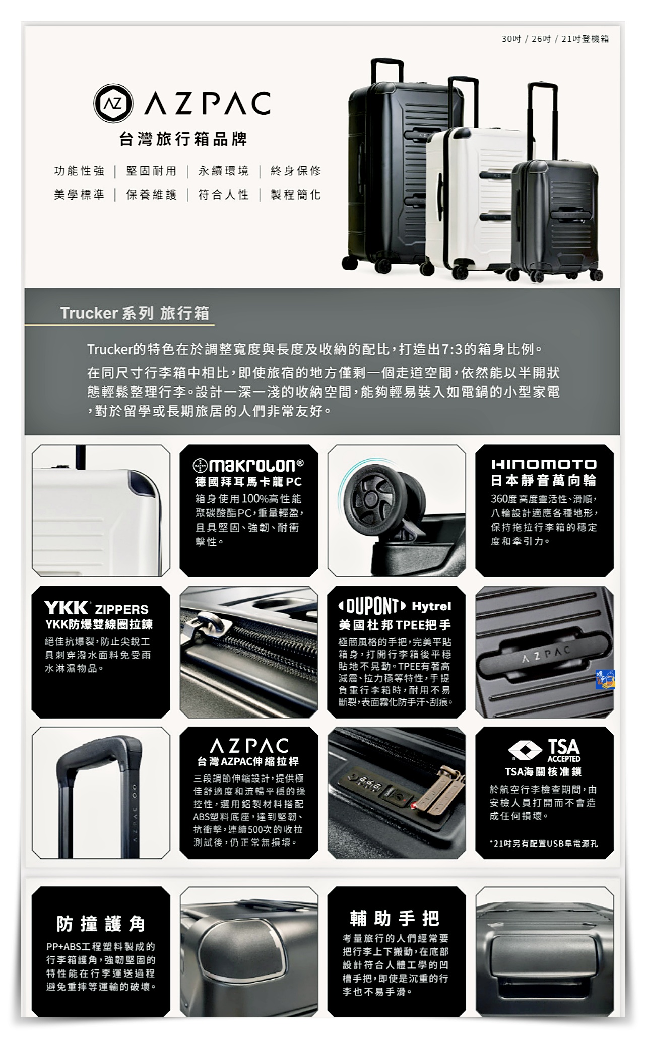 即時熱門文章：AZPAC trucker 2.0最新款箱團購上線｜新色、帶煞車款、全功能介紹