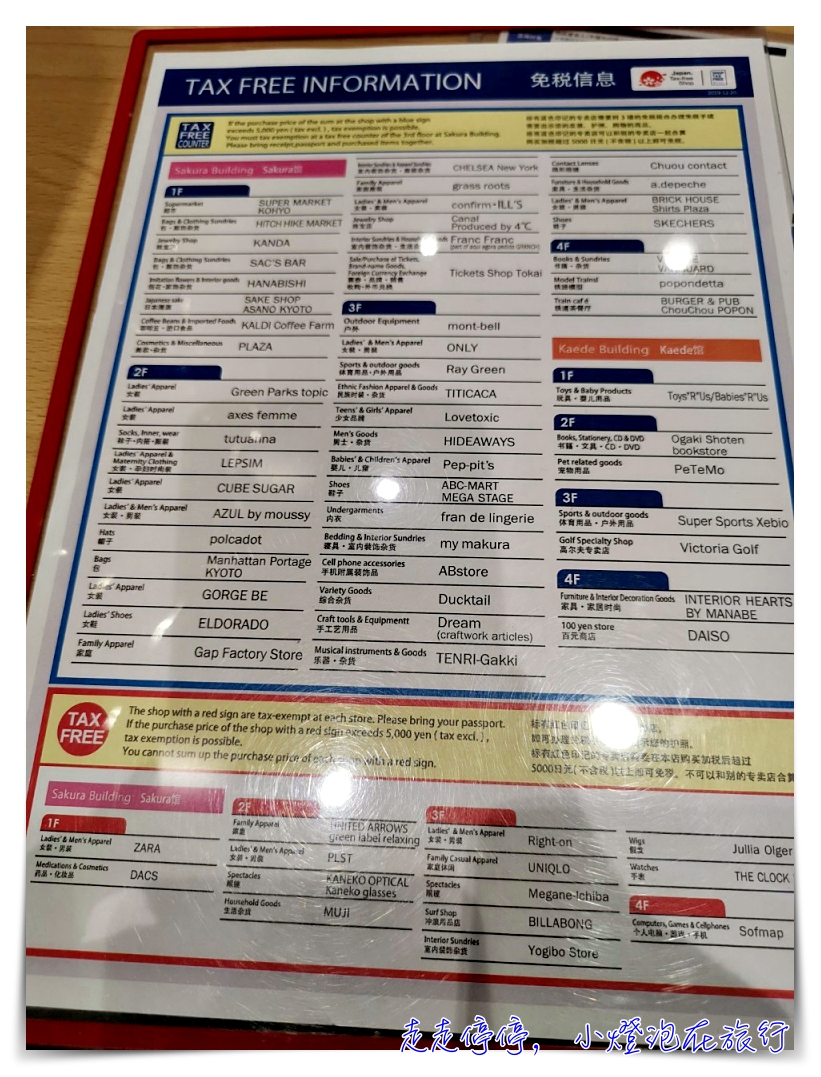 即時熱門文章：2020京都AEON MALL退稅紀錄，買Mont-bell可以退稅啊～