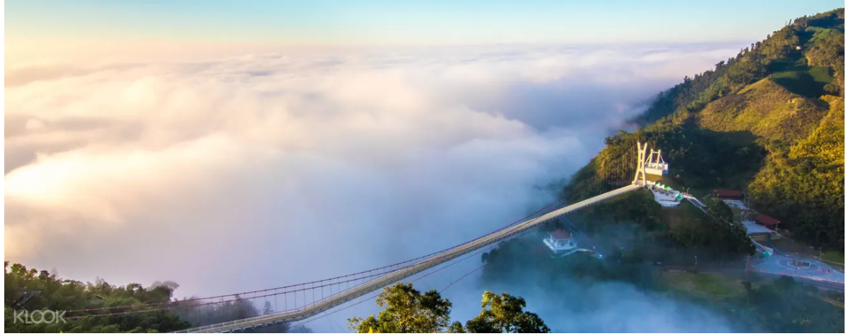 梅山太平雲梯｜梅山36彎、梅山老街、太平雲梯，漫步在雲端、一分鐘一景色，台灣海拔最高單吊式吊橋 @嘿!部落!