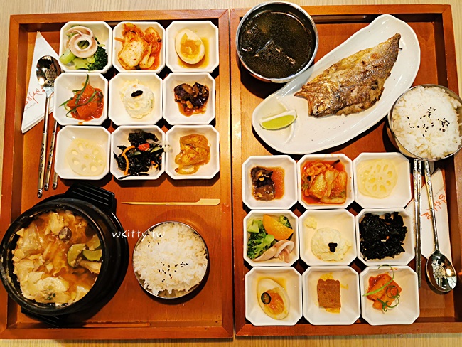 【遠百信義A13美食】偷飯賊韓式餐廳,九宮格小菜超豐富,網美最愛 @嘿!部落!