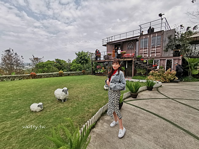 【幸福山丘happy hill】嘉義IG打卡景點,麵包蛋糕超好吃,夏日油桐花