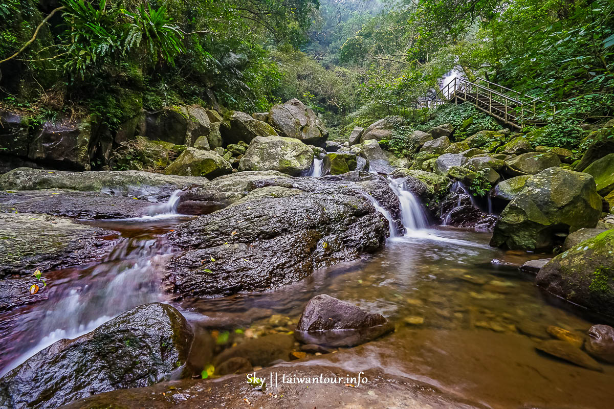 【青山瀑布步道】新北石門玩水秘境老梅溪景點推薦.交通.停車場 @嘿!部落!