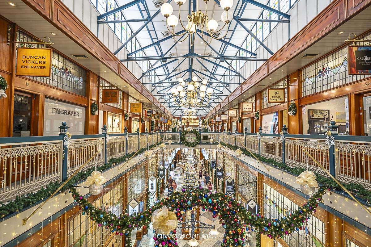 【布里斯本長廊商場Brisbane Arcade】皇后街購物中心澳洲景點推薦 @嘿!部落!
