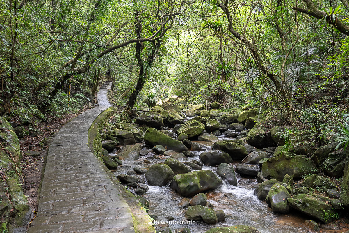 【大溝溪溪畔步道.圓覺瀑布】台北景點推薦內湖親子旅遊秘境.交通 @嘿!部落!