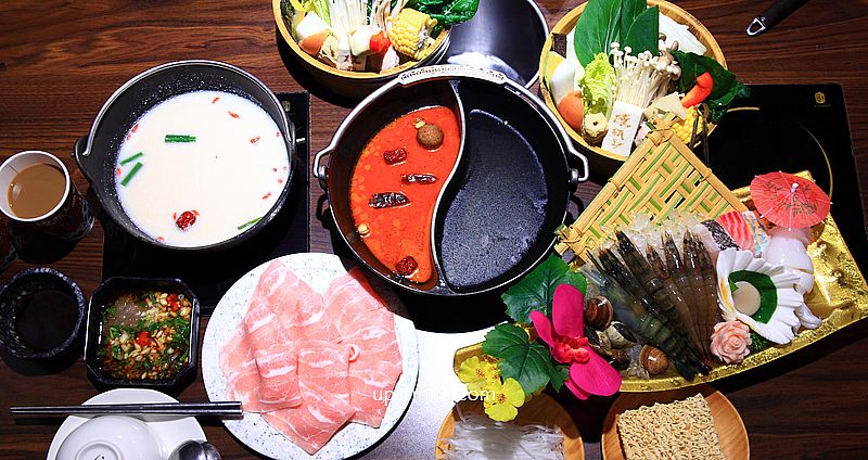 台中北屯美食【燒瓶子大肆鍋物台中北屯店】台中自助吧吃到飽個人鴛鴦鍋，台中宵夜美食 @嘿!部落!