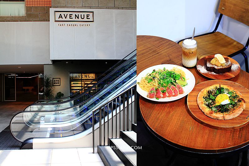 台北AVENUE TAIPEI餐廳，安和路不限時咖啡館，挑高工業風B1共享空間，遠企附近網美早午餐咖啡館，大安區美食，不限時咖啡廳
