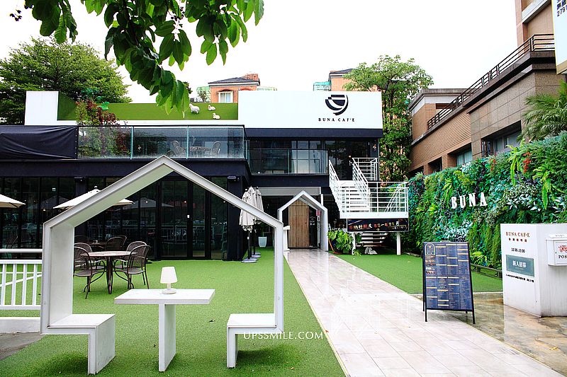 【台北內湖不限時餐廳】BUNA CAF’E 布納咖啡館內湖館，純白簡約大理石獨棟約會餐廳，內湖網美咖啡廳，內湖寵物友善餐廳，近國防醫學中心美食聚會 @嘿!部落!