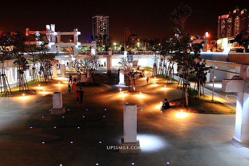 【台南景點】河樂廣場the spring，藏潟湖景色美呆，日夜水中倒映超夢幻，世界7大最期待公園，IG網美親子台南打卡地標 @嘿!部落!
