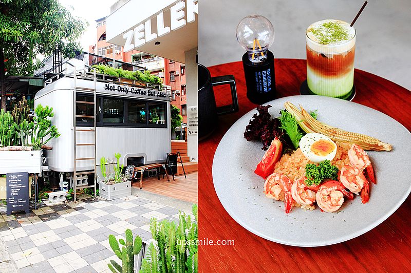 宅樂咖啡建國店 Zeller Coffee，台中網美露營風早午餐咖啡館推薦，橫掃IG網美打卡台中餐廳，台中火車站推薦咖啡廳 @嘿!部落!