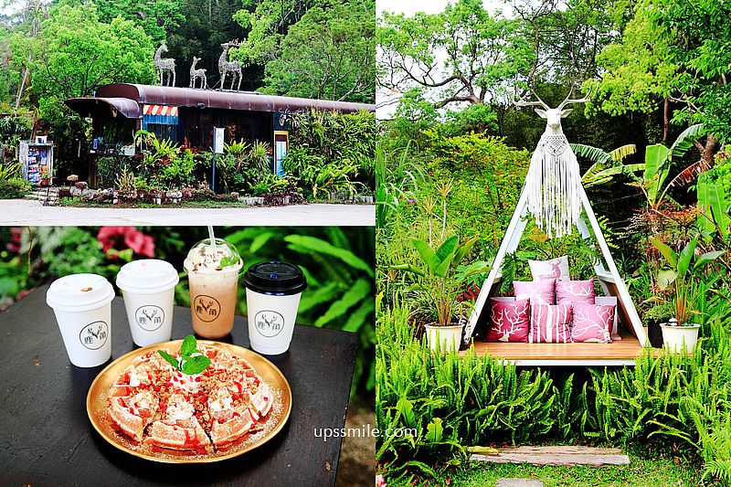 【苗栗景點】鹿角caf&eacute;，三義網美森林系咖啡廳，隱身苗栗深山景觀巴士咖啡廳，多肉植物選物店，鹿角咖啡露營區 @嘿!部落!
