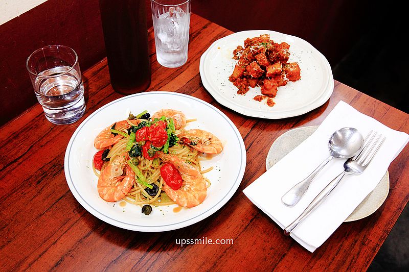 又一間商行 Spaghetti 清炒義大利麵專賣，一營業就排隊爆紅的義大利麵，捷運南京復興站美食，松山區義大利麵推薦，好吃到食尚玩家推薦台北義大利麵 @嘿!部落!