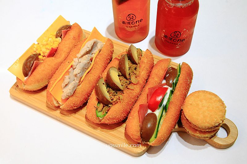 【板橋美食】南波One手作超營養三明治板橋店，必點芋頭起司瀑布三明治、超營養三明治40元，四維市場美食，食尚玩家推薦捷運新埔站早午餐，台北好吃營養三明治推薦 @嘿!部落!