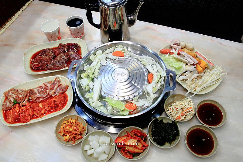 【小巨蛋美食】韓江烤肉，韓式烤肉吃到飽，韓式銅盤烤肉台北吃到飽，平價吃到飽推薦，必吃拔絲地瓜，松山區美食 @嘿!部落!