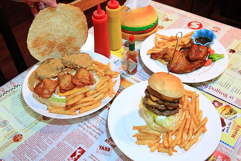 【士林美食】Huge Burger，比臉還大的巨無霸漢堡428元，橫掃IG網美打卡美食，士林夜市美食推薦，台北美式漢堡推薦