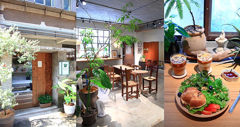 Midori cafe麋荳浬，新竹巨城日式老宅咖啡廳，奈良美智畫作宛如小藝廊，複合式植栽選物店咖啡廳，新竹網美咖啡廳 @嘿!部落!