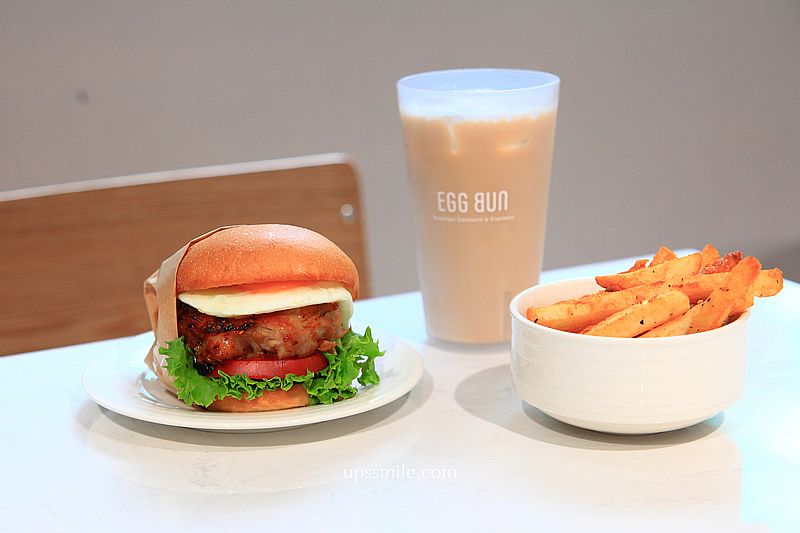 台北早午餐咖啡廳【EGG BUN Breakfast Sandwich & Espresso 松山小巨蛋】捷運南京三民站爆漿漢堡推薦 @嘿!部落!