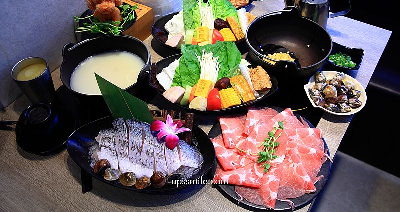 土城火鍋【熟度精緻鍋物土城學士店】必吃北海道札幌辛味噌湯造型熊熊湯底、蒜香鮮蛤蠣湯爆炒 @嘿!部落!
