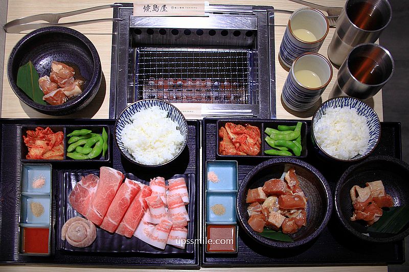 桃園美食【燒島屋燒肉】桃園一人燒肉料理餐廳，有雞湯與飲料喝到飽 @嘿!部落!