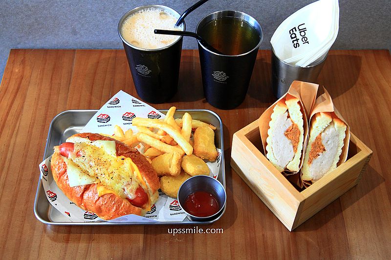 板橋早午餐【肉sandwich板橋新埔店】必吃銷魂起司德腸堡與芋泥肉鬆三明治 @嘿!部落!