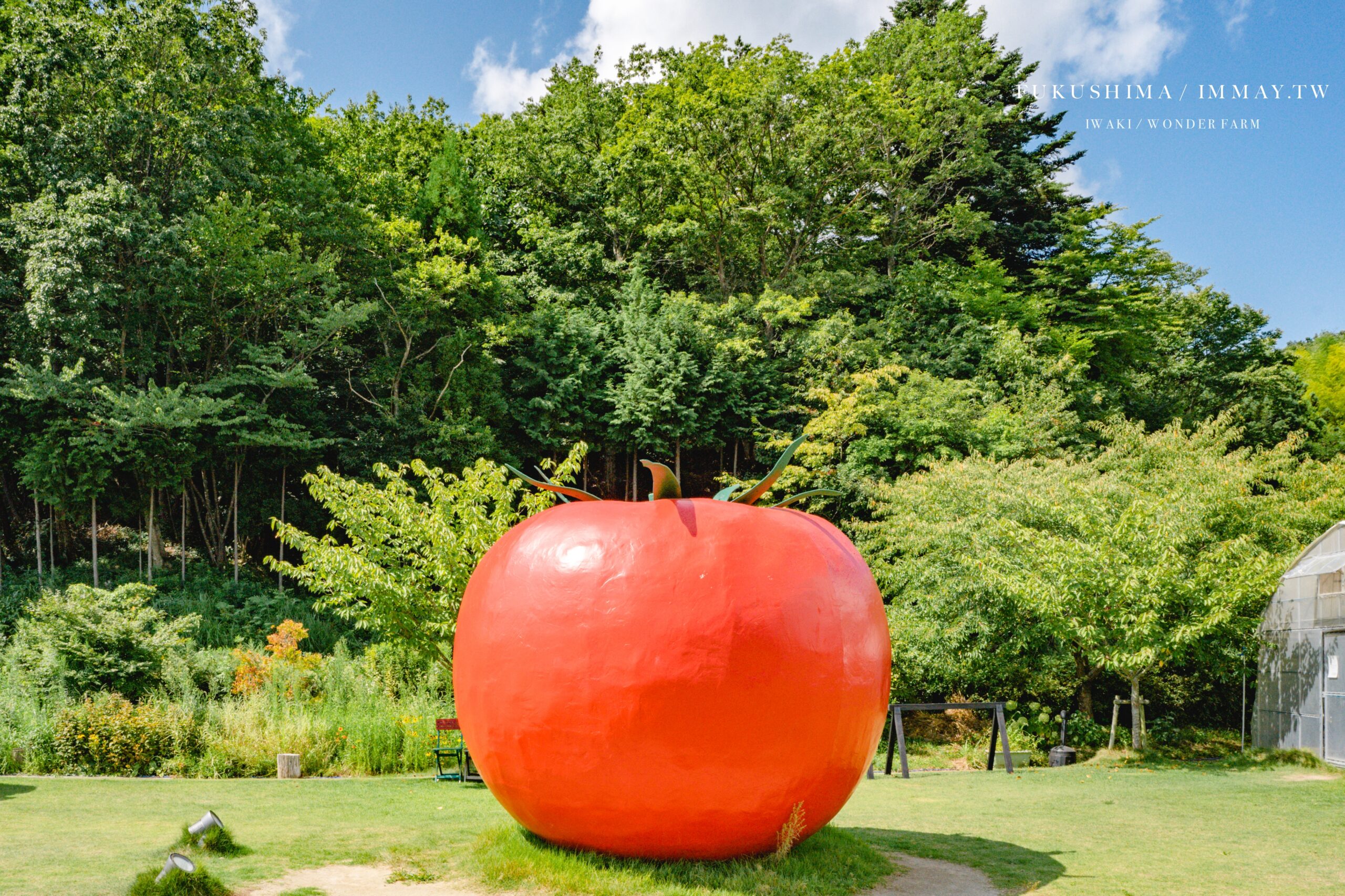 福島、磐城 | 在番茄主題樂園Wonder Farm採摘番茄，體驗產地即美味的道理。品嘗多彩菜色、享受燒烤樂趣，根本是蔬果控的天堂啊 @嘿!部落!
