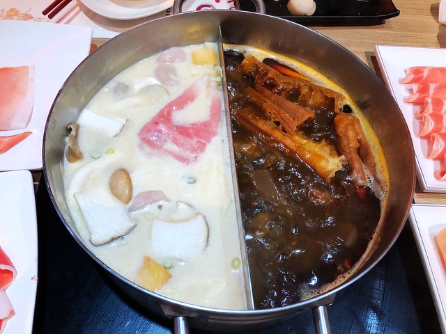 【美食】台中西屯區─滿堂紅麻辣鴛鴦鍋，廣三SOGO14F吃到飽餐廳。 @嘿!部落!