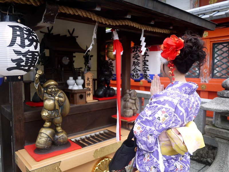 【京阪奈自由行】京都清水寺一日遊、穿著和服漫步京都趣、岡本和服、京都巴士一日乘車卷、京都和服體驗 @嘿!部落!