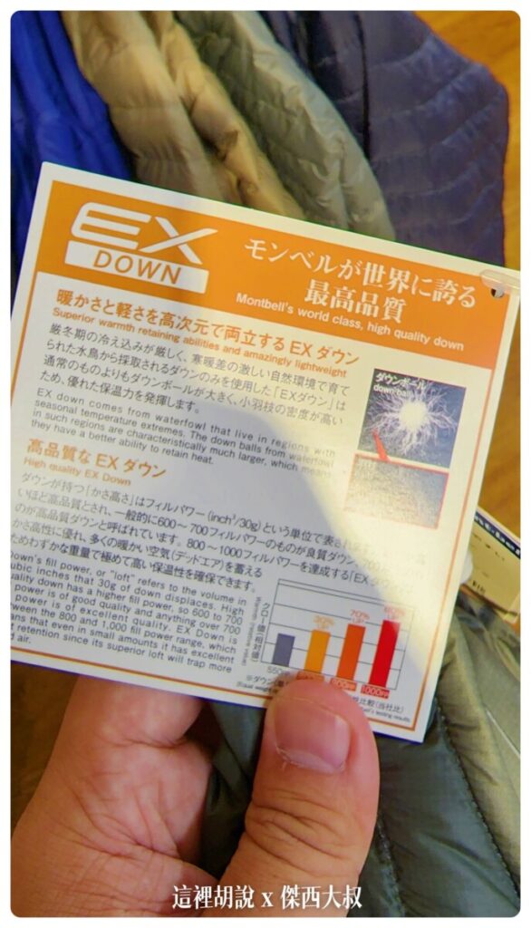 日本行特別指定購入產品 MONTBELL 外套 @嘿!部落!