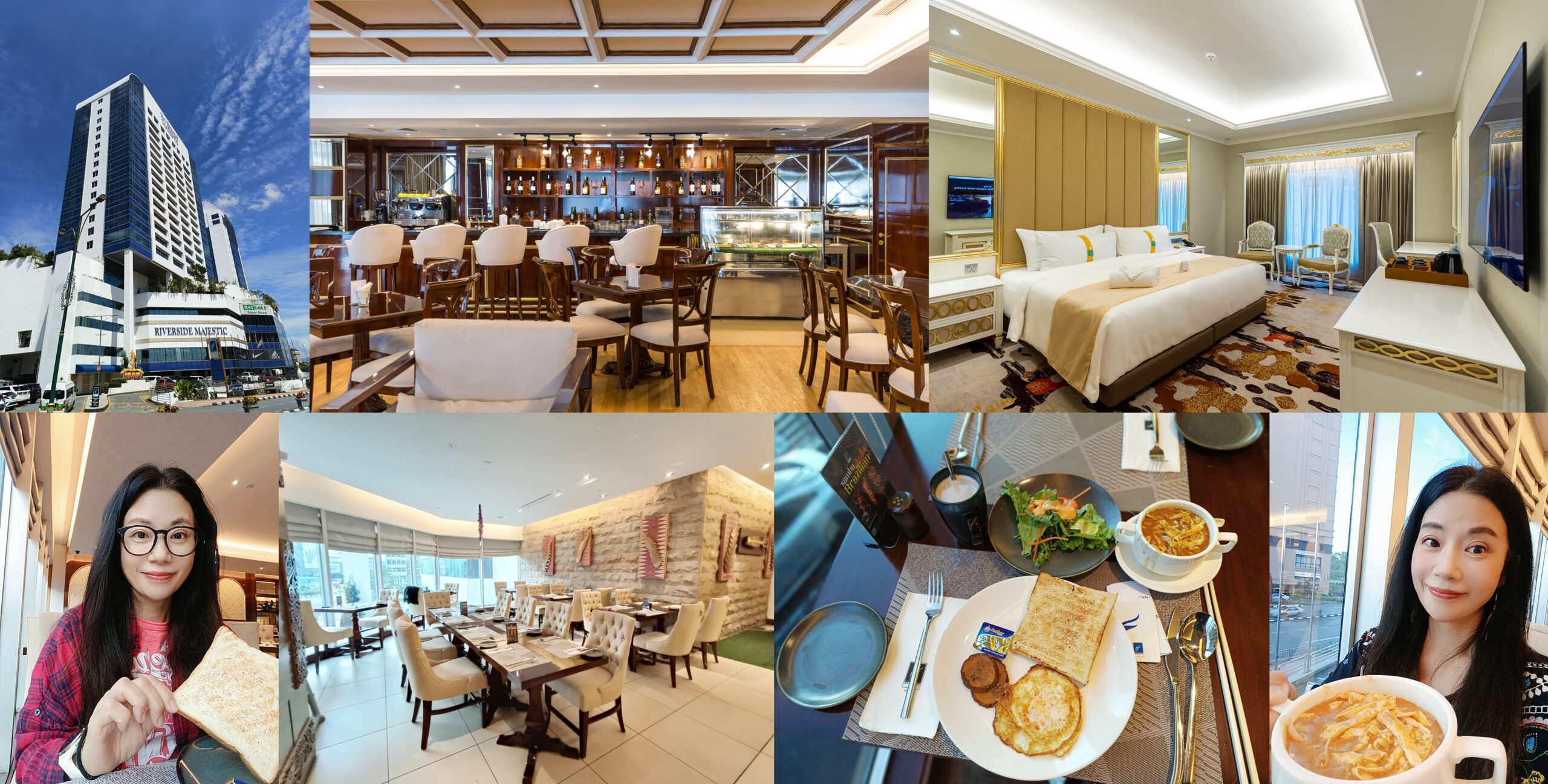 ◎馬來西亞砂拉越古晉【Riverside Majestic Hotel Puteri Wing】老貴族的典雅 @嘿!部落!