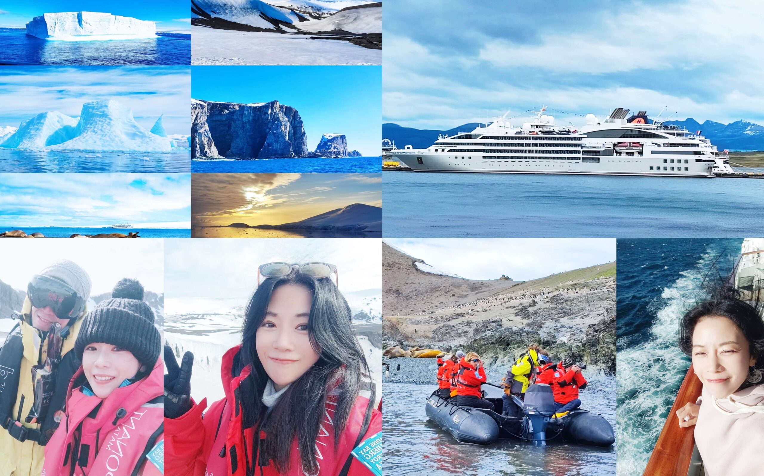 ◎極地之旅【南極Antarctica】(二) 龐洛PONANT郵輪『星輝號LE LYRIAL』如何前往南極、適合旅遊的季節及路線、搭乘探險郵輪經過德瑞克海峽、南極特色 @嘿!部落!