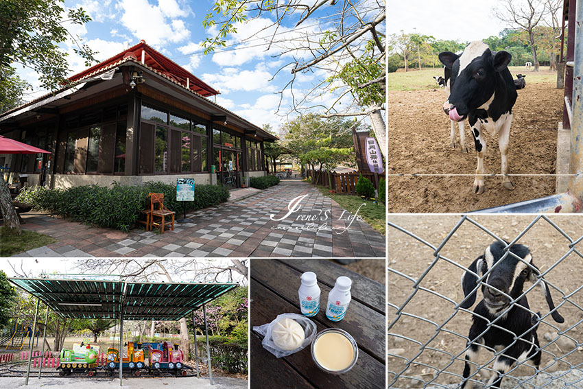 彰化免費親子景點｜看牛、餵羊、坐小火車，還有各式鮮奶製品・日月山景休閒農場 @嘿!部落!