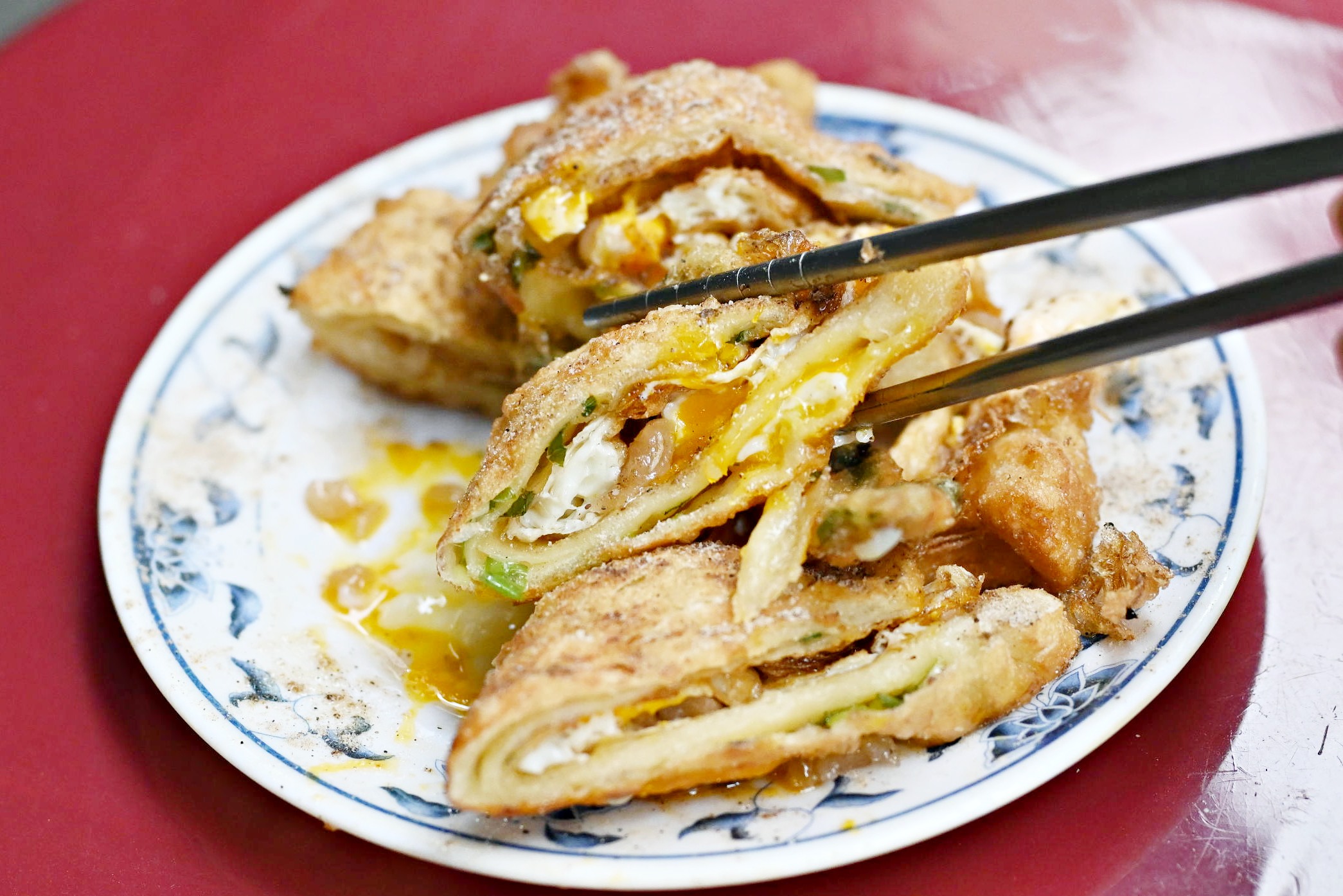 【圓山美食】重慶豆漿炸蛋餅，台北大龍峒早餐推薦 @嘿!部落!