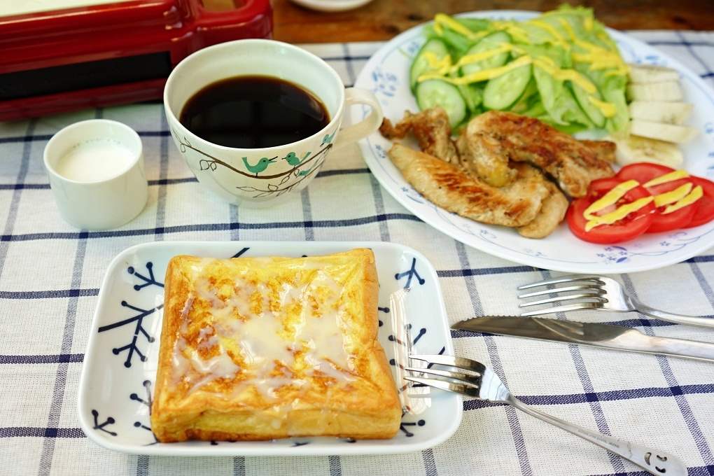 厚片法式吐司、鯛魚燒蛋糕 @嘿!部落!