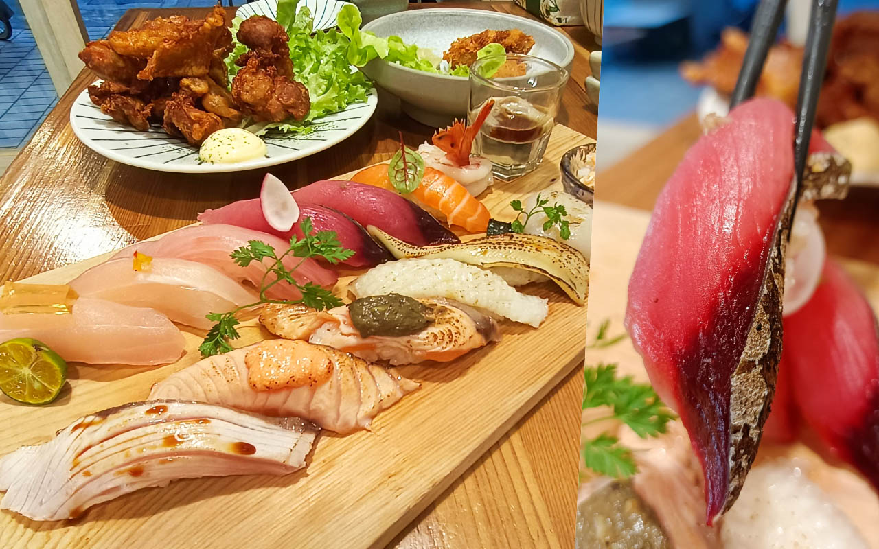 即時熱門文章：(南京復興站美食)IG熱門打卡日式料理-THE·春日式料理長春店一貫握壽司不到40元 讓你吃到生蠔、干貝、天使紅蝦超滿足