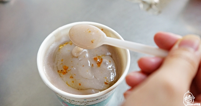 『新竹。美食』 北門街 葉家大粒粉圓冰｜冬季限定 熱芋泥超推薦，淋上油蔥酥 古早味混搭鹹甜交織 美味上桌。 @嘿!部落!