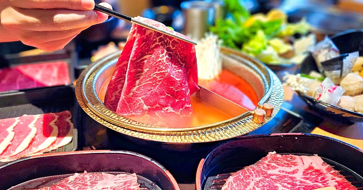 桃園吃到飽》饗和牛鍋物放題～新開幕和牛火鍋吃到飽只要388元起，HERSHEY’S巧克力冰沙隨你喝 @嘿!部落!