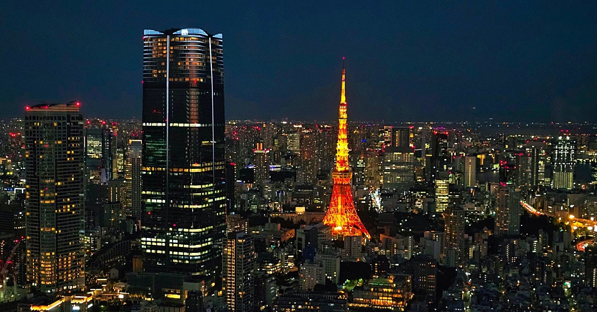 東京景點》六本木新城展望台 Tokyo City View～絕美東京鐵塔夜景這裡看、逛逛森美術館
